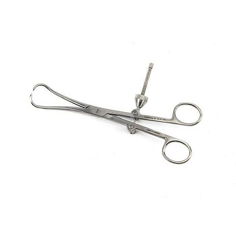 Костодержатель изогнутый, длина 175 мм., Surgicon