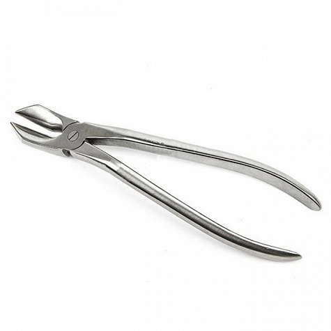 Щипцы костные-кусачки шарнирные с прямыми копьевидными губками мощные