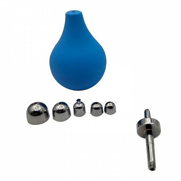 Баллон Политцера для продувания ушей с запасными оливами БП