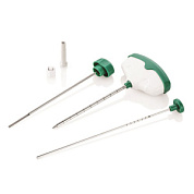 Игла для биопсии костного мозга со специальной системой для получения неповрежденного образца в сложных случаях (с фиксатором образца лопатка) 8 G (150 мм)