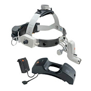 Осветитель медицинский налобный ML4 LED с mPack UNPLUGGED и трансформатором Heine