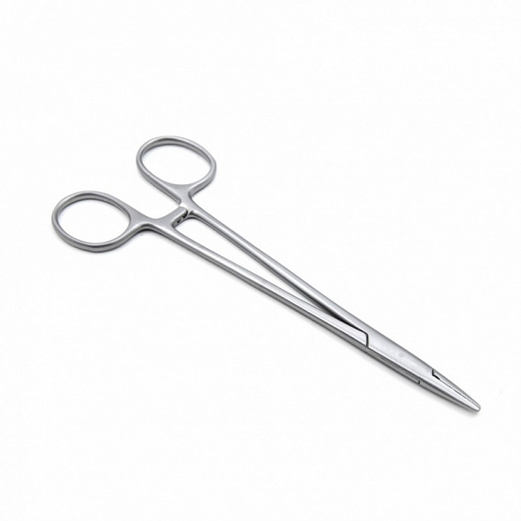 Иглодержатель MAYO-HEGAR, сосудистый, прямой, 160мм (И-10-4р), МИЗТ