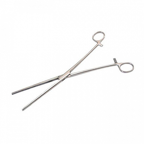 Зажим гинекологический длинный 260 мм Sammar