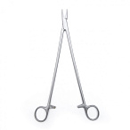 Иглодержатель MAYO-HEGAR, сосудистый, прямой, 260 мм (И-10-6кр), МИЗТ