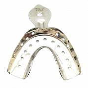 Ложка оттискная стоматологическая, металлическая, для нижней челюсти №2, Surgicon