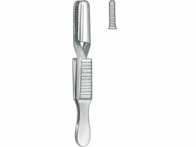 Зажим гемостатический, по DIEFFENBACH, по типу "бульдог", прямой, 35 мм KLS Martin