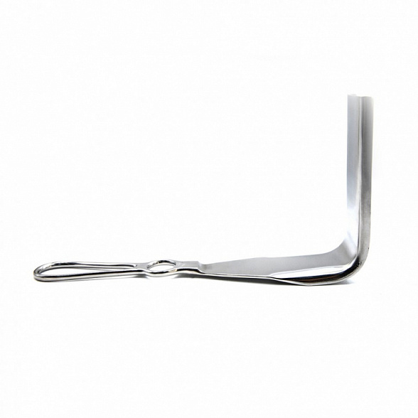 Зеркало медицинское по Дуайену №4.(118х45) длина 225мм. Surgiwell