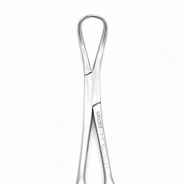 Зажим для операционного белья (цапка) по Бекгаузу, 11 см / 4