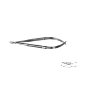 Иглодержатель по Барракеру, изогнутый 115 мм H-2104 ПТО Медтехника