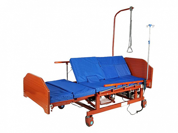 Электрическая многофункциональная медицинская кровать c туалетным устройством DB-11A, Китай