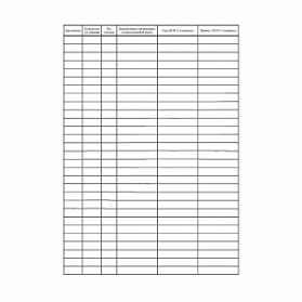 Журнал технологический учета отходов классов Б и В организации