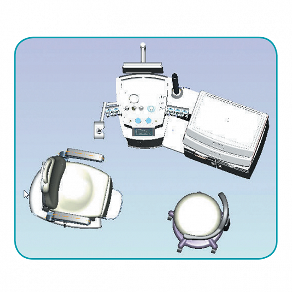 Рабочее место отоларинголога ST-E1000 (максимальная комплектация) Dixion