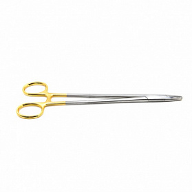 Иглодержатель общехирургический, армированный твердым сплавом 200 мм Тумботино