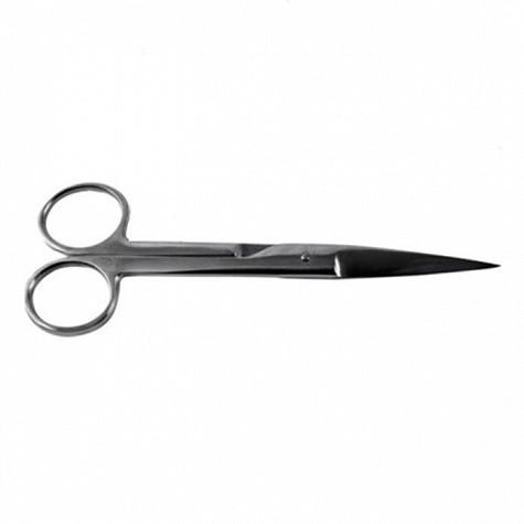 Ножницы остроконечные прямые, 160 мм