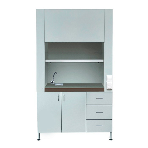 Шкаф вытяжной ВМ-118 металлический Люкс