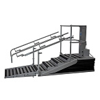 Динамический тренажер лестница-брусья Alter Step, Мадин