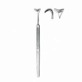 Ретрактор (крючок) седловидный, по DESMARRES (Десмарресу), 10 мм, длина 16 см KLS Martin (10 мм) Ретрактор (крючок) седловидный, по DESMARRES (Десмарресу), 10 мм, длина 16 см KLS Martin (10 мм)