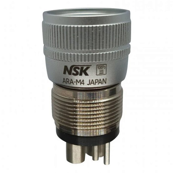 ARA-M4 - противоинфекционный переходник с обратным клапаном, без оптики, соединение M4 (Midwest M4), NSK Nakanishi