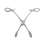 Щипцы гемморроидальные окончатые прямые Surgicon