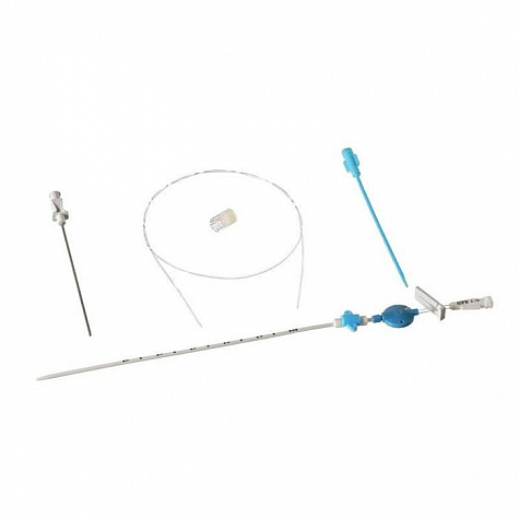 Набор для катетеризации центральных вен, КПРВ, стерильный, МедСил 14G