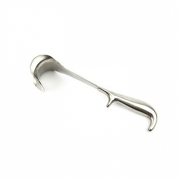 Зеркало для брюшной стенки с шириной ложки 100 мм ПТО Медтехника