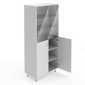 Двухсекционный шкаф для документов НВ-800 ШД