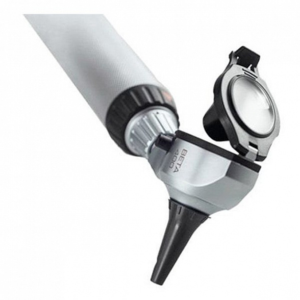 Отоскоп F.O. BETA 400 с рукояткой перезаряжаемой BETA 4 NT Heine