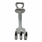 Крючок хирургический острый трехзубый №2 Surgicon