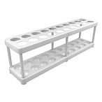 Штатив лабораторный полимерный для пробирок ШЛПП-20