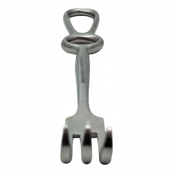 Крючок хирургический острый трехзубый №2 Surgicon