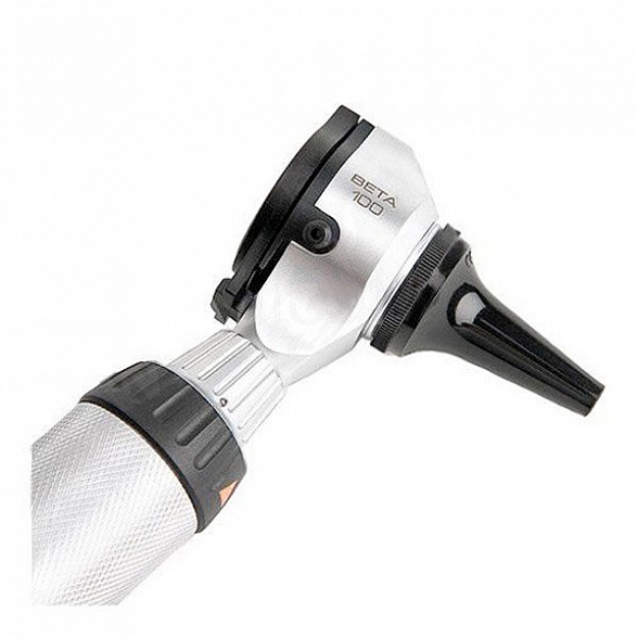 Отоскоп с прямым освещением BETA 100 (+воронки ушные (6 шт.) ) Heine