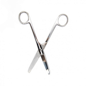 Ножницы тупоконечные, прямые, 170 мм, Surgiwell