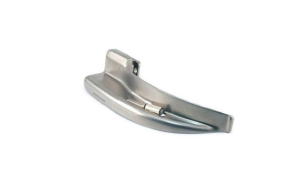 Клинок ларингоскопа Macintosh № 2 изогнутый лампочный J-13-034 Surgicon