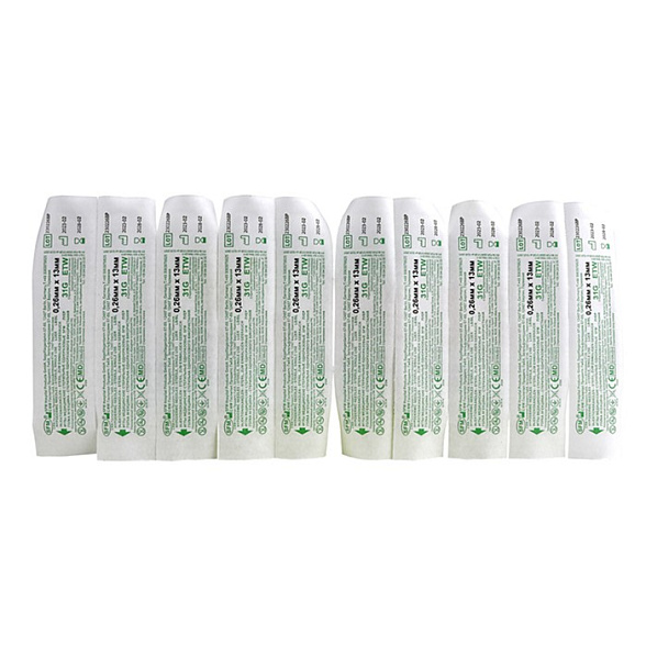 Иглы медицинские стерильные одноразовые SFM 0,26мм х 13 мм 31G ETW №50