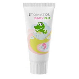 STOMATOL Зубная паста детская 0-3 лет Baby 50гр