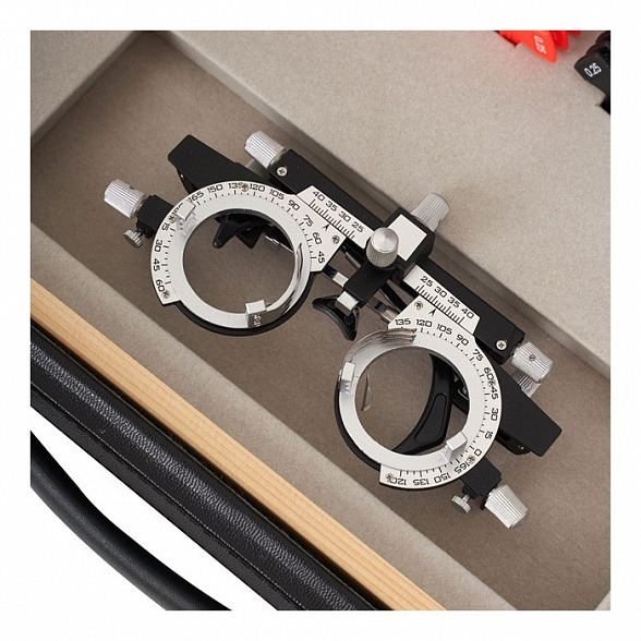 Набор пробных очковых линз с оправой на 158 линз (пластик), Армед