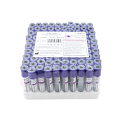 Вакуумные пробирки Lab-Vac с К3 ЭДТА, фиолетовые, 4 мл, 13х75 мм (уп. 100шт) 143041375