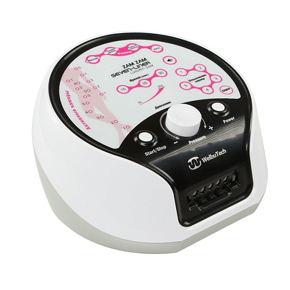 WelbuTech Seven Liner Zam Luxury Аппарат для лимфодренажа, прессотерапии, массажа (максимальный комплект), размер XXL (новый тип стопы)