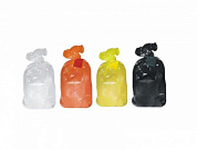 Пакеты-мешки для медицин. отходов кл. Б (500х600 мм. 35 л.) (стяжка+печать - 100 шт)