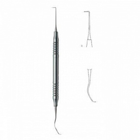 Зонд стоматологический, модель 1/2, 17,5 см, пустотелая ручка KLS Martin