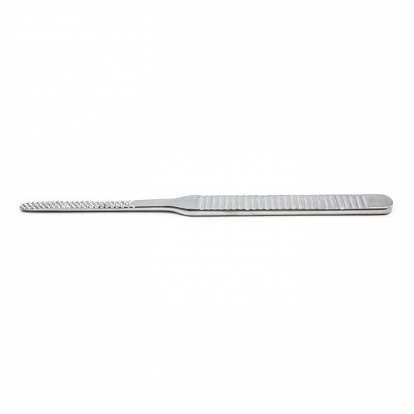 Рашпиль односторонний с рукояткой 180 мм, рабочая часть 57x6 мм, Surgicon
