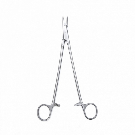 Иглодержатель MAYO-HEGAR, сосудистый, прямой, 200 мм (И-10-5кр), МИЗТ