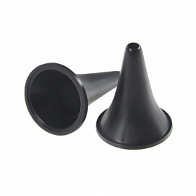 Воронка ушная полимерная №1 (D=2,7 мм), 100 шт