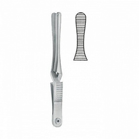 Зажим по JOHNS-HOPKINS, Бульдог, прямой, 38 мм KLS Martin