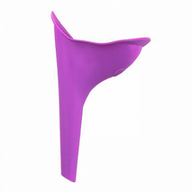 Мочеприемник женский многоразовый для хождения в туалет стоя (писсуар) PEZ Travel Urinal