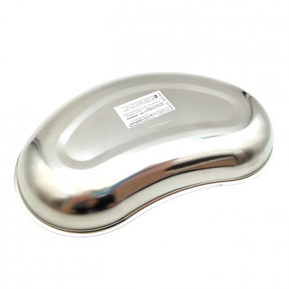 Лоток почкообразный ЛМП - "МЕДИКОН" 260х160х32 (AISI 430)