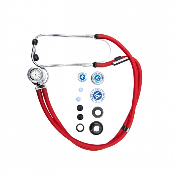 Стетоскоп LD SteTime, красный, Little Doctor
