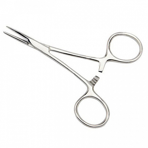 Зажим кровоостанавливающий типа "Москит" прямой, 110 мм ПТО Медтехника