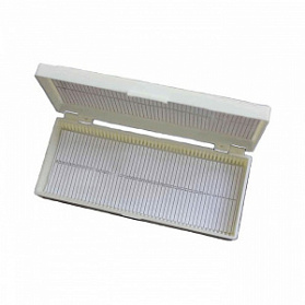 Штатив-бокс для хранения предметных стекол п/с на 50 шт