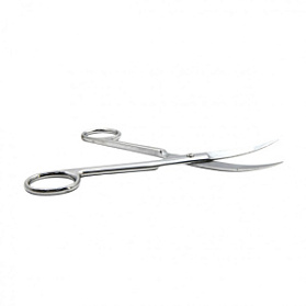 Ножницы с двумя острыми концами, вертикально-изогнутые, 170 мм, Surgiwell